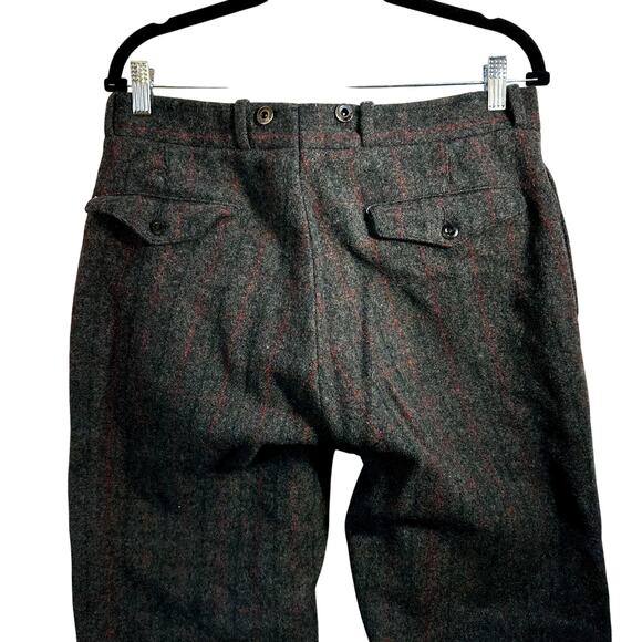 Vintage Woolrich Wool Hunting Pants Heavy Duty Outdoor Winter Workwear Outfitter - Picture 3 of 14